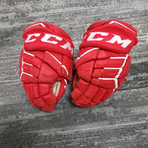 Red Junior CCM JetSpeed FT390 Gloves 12" (Used)