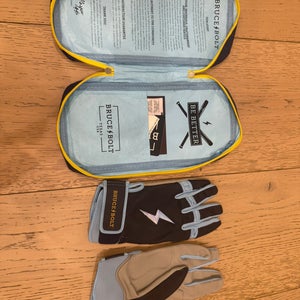 brand New Bruce Bolt, Tampa Series Premium Pro Shortcut batting gloves