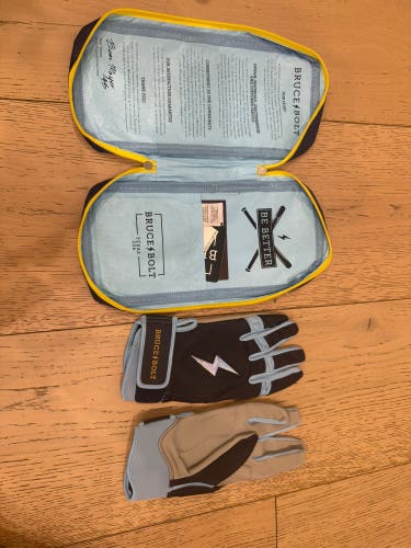 brand New Bruce Bolt, Tampa Series Premium Pro Shortcut batting gloves