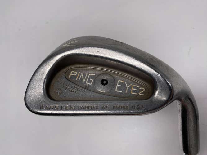 Ping Eye 2 + Pitching Wedge PW Black Dot Karsten ZZ-Lite Wedge Steel Mens RH