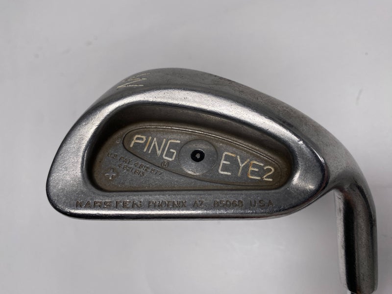 Ping Eye 2 + Pitching Wedge PW Black Dot Karsten ZZ-Lite Wedge Steel Mens RH