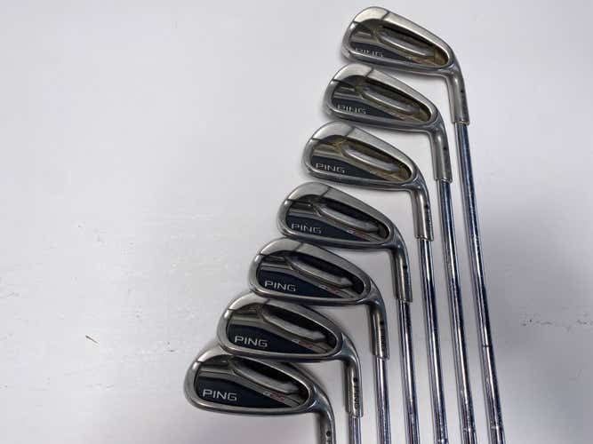 Ping G25 Iron Set 5-PW+GW Black Dot CFS Stiff Steel Mens RH