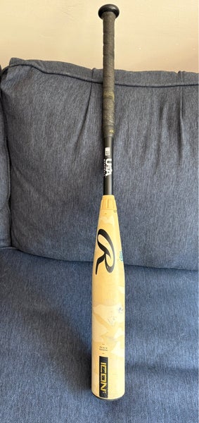 Rawlings Icon Composite USABat Certified Bat (-12) 19 oz 31" (Used)