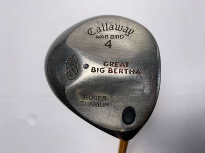 Callaway Original Great Big Bertha 4 Fairway Wood 17* ProForce 75 Gold Mens RH