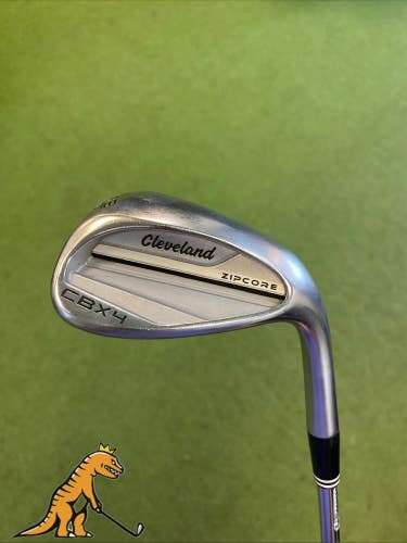 Used RH Cleveland CBX 4 Zipcore 58.12* Lob Wedge KBS Tour-V 115g Steel