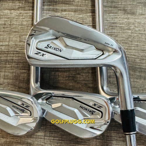 +1/2 Srixon ZX5 MK II Iron Set 4-PW / KBS Tour Lite Steel, Stiff Flex (504)