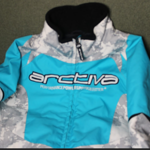Teal Size 10 Youth Arctica Jacket (Used)