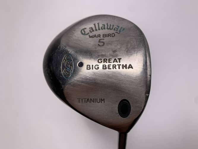 Callaway Original Great Big Bertha 5 Fairway Wood 18* BB UL Ladies Graphite RH