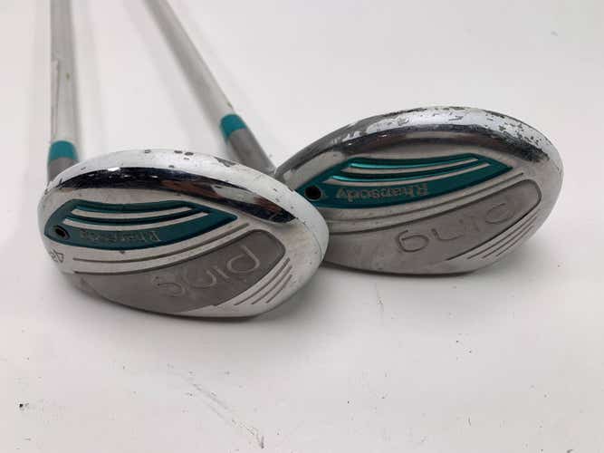 Ping Rhapsody 2015 4 & 5 Hybrid Set 22* 26* ULT220 Lite Ladies Graphite RH