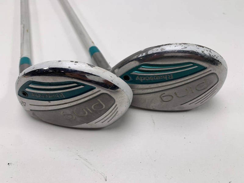 Ping Rhapsody 2015 4 & 5 Hybrid Set 22* 26* ULT220 Lite Ladies Graphite RH
