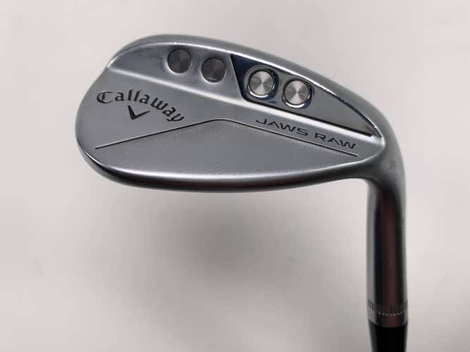 Callaway Jaws Raw Chrome 58* 10 S-Grind Project X Catalyst Wedge RH Midsize Grip