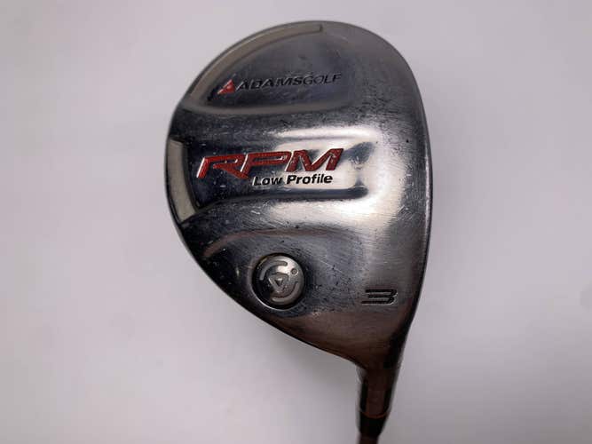 Adams RPM Low Profile Ladies 3 Fairway Wood 15* Aldila RPM Women's Ladies RH