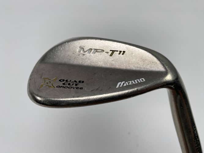 Mizuno MP T 11 Black Nickel 56* 10 True Temper DG Spinner Wedge Steel Mens RH