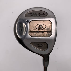 Cobra Gravity Back 5 Fairway Wood 22* Lady Cobra Airweight Ladies Graphite RH