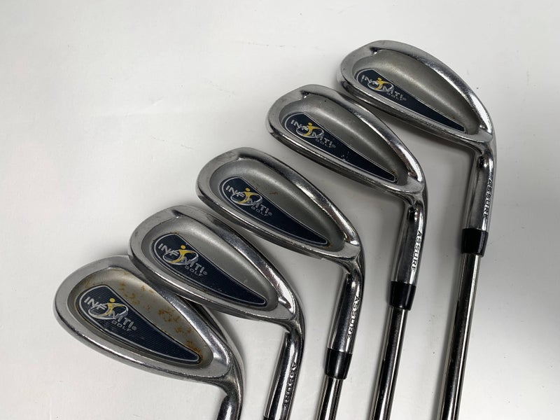 Infinity Golf Assure Iron Set 8-PW+GW+SW Recoil 450 F1 Ladies Graphite RH