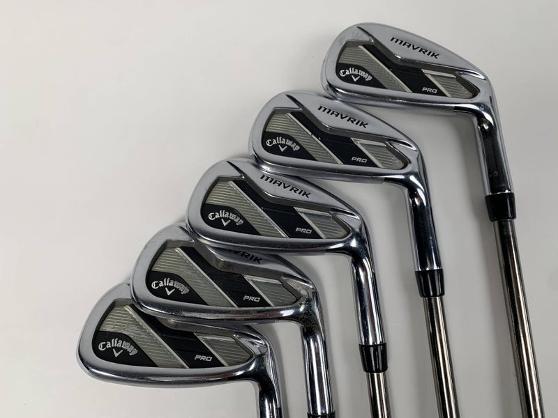 Callaway Mavrik Pro Iron Set 6-PW Recoil ZT9 460 F3 Regular Graphite Mens RH