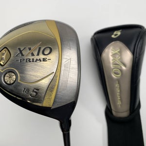 XXIO Prime 9 5 Fairway Wood 18* Prime SP-900 Flex 2212 38g Regular RH HC Midsize