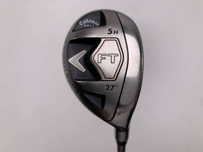 Callaway FT Hybrid 2008 5 Hybrid 27* Fujikura Fit On M Ladies Graphite Womens RH