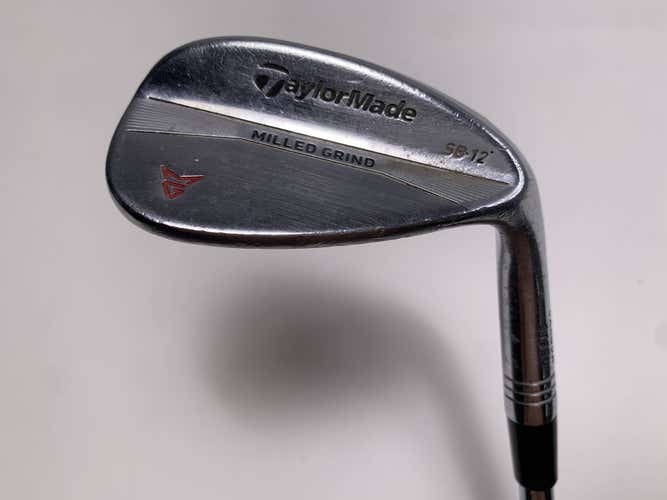 TaylorMade Milled Grind Satin Chrome Sand Wedge SW 56* 12 Bounce DG RH