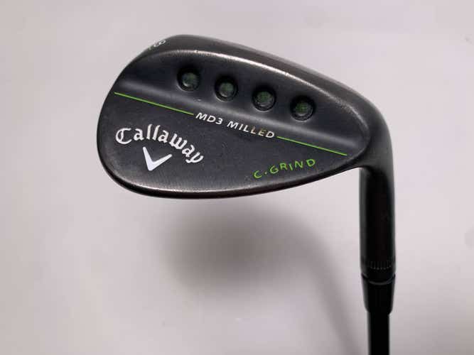 Callaway MD3 Milled Black C-Grind Lob Wedge LW 58* 8 C 85ST 85g Wedge  RH