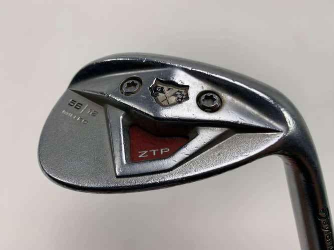 TaylorMade XFT TP Milled 2010 56* 12 Bounce KBS Wedge Steel Mens RH Midsize Grip