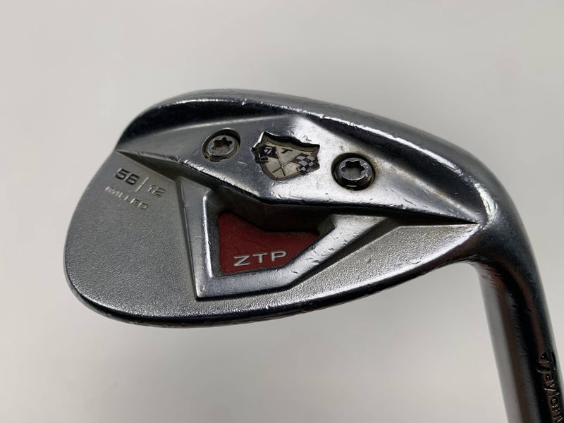 TaylorMade XFT TP Milled 2010 56* 12 Bounce KBS Wedge Steel Mens RH Midsize Grip