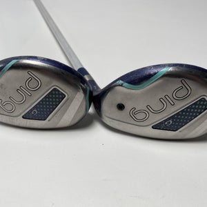 Ping G LE 2 4 & 5 Hybrid Set 22* 25* ULT230 Ladies Graphite Womens RH