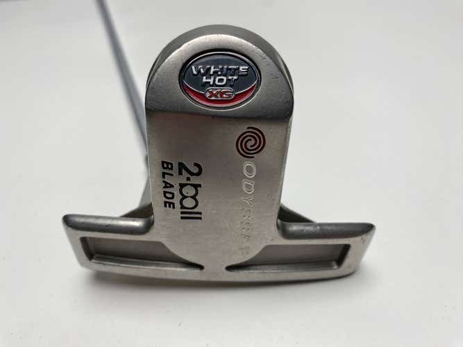 Odyssey White Hot XG 2-Ball Blade Putter 33" SuperStroke Slim 3.0 Mens RH