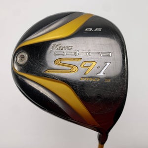 Cobra S9-1 Pro S Driver 9.5* Fujikura Speeder Pro Regular Graphite Mens RH