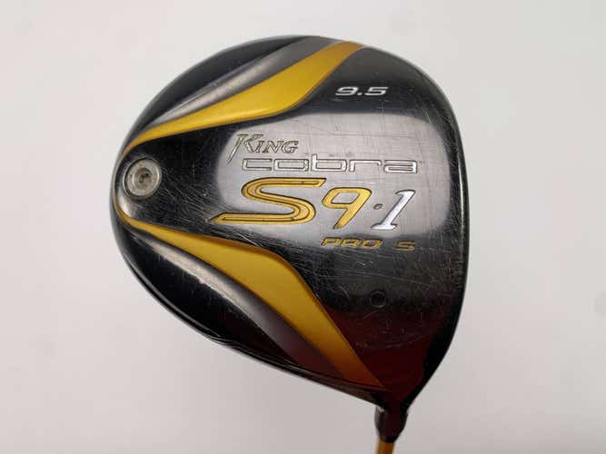 Cobra S9-1 Pro S Driver 9.5* Fujikura Speeder Pro Regular Graphite Mens RH