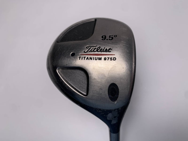 Titleist 975 D Driver 9.5* Stiff Graphite Mens RH Midsize Grip