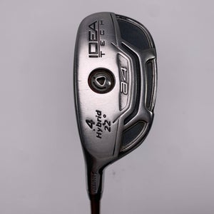 Adams Idea Tech A4 4 Hybrid 22* Matrix Ozik Altus Regular Graphite Mens LH