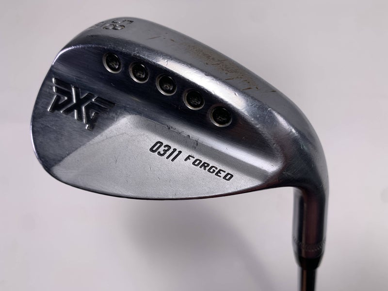 PXG 0311 Forged Chrome Lob Wedge LW 58* 9 Bounce NS Pro 850GH Regular Steel RH