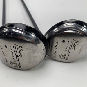 Cobra SS Hyper Steel Offset 5 & 7 Fairway Wood Set Graphite Design Ladies RH