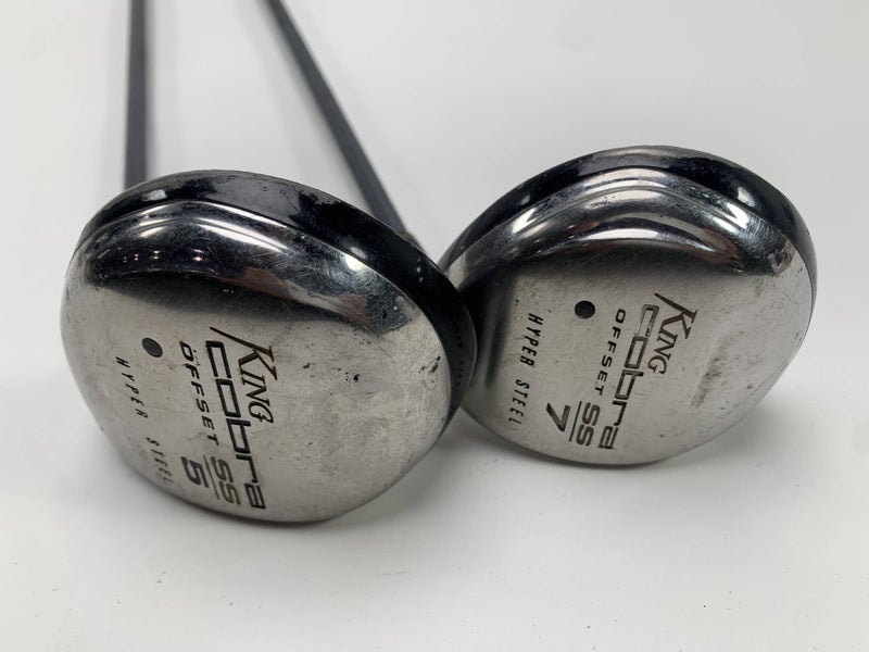 Cobra SS Hyper Steel Offset 5 & 7 Fairway Wood Set Graphite Design Ladies RH
