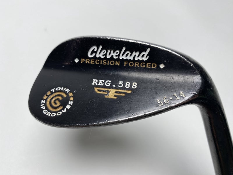 Cleveland 588 Black Pearl 2012 56* 14 True Temper Tour Concept Wedge Steel RH