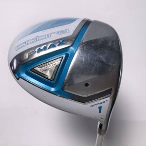 Cobra F-Max Womens Driver SuperLite 45g Ladies Graphite Womens RH