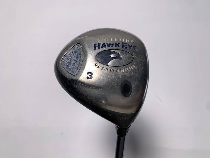 Callaway Hawkeye VFT 3 Fairway Wood 15* Big Bertha Gems 50 Ladies RH