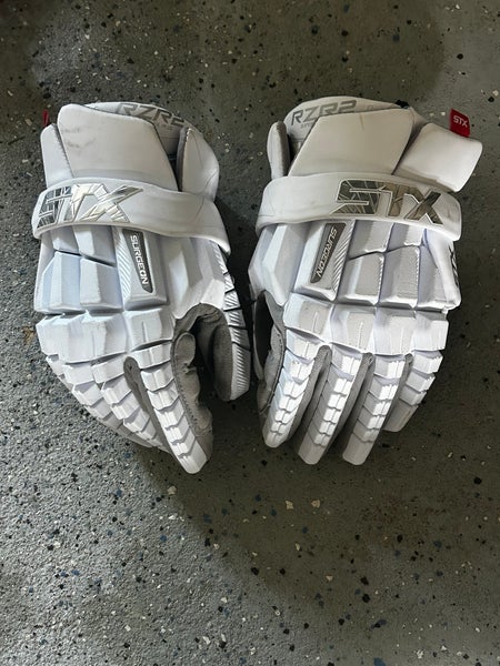 STX Surgeon RZR2 Lacrosse Gloves Medium (Used)