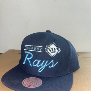 Mitchell & Ness MLB RETRO LOCKUP SNAPBACK RAYS hat