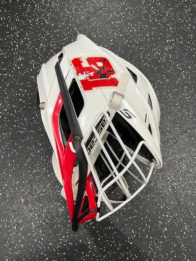 Used Cascade S Lacrosse Helmet White One Size 11849-S000030148