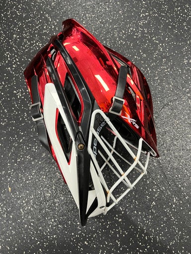 Used Cascade XRS Lacrosse Helmet Red One Size 11849-S000030149