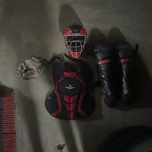 All Star Catcher's Set (Used) With A2000 Catchers Glove