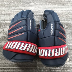 Blue Junior Warrior Alpha QX3 Gloves 12" (Used)