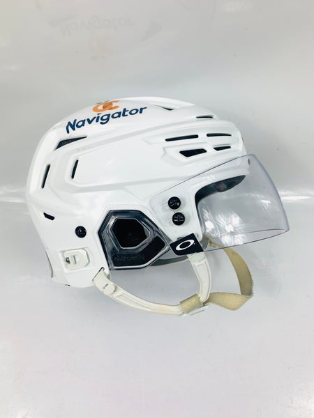 Anaheim Ducks Medium Bauer Re-Akt 150 Helmet Pro Stock (Used)