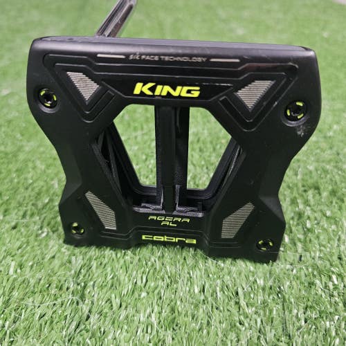 Cobra King Agera AL 41" Armlock Mallet Putter Left Handed LH Flatso Grip