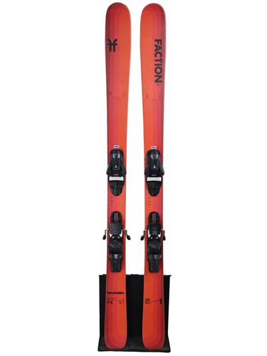 Used 2024 Faction Dancer 1 Skis (162cm) w/ Atomic Strive 13 Bindings - Good