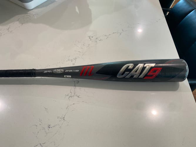 2021 Marucci CAT9 Alloy USSSA Certified Bat (-10)  18 oz 28" (Used)