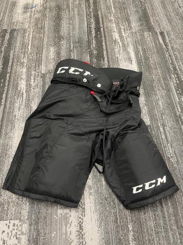 Black Senior Medium CCM JetSpeed FT350 Hockey Pants (Used)