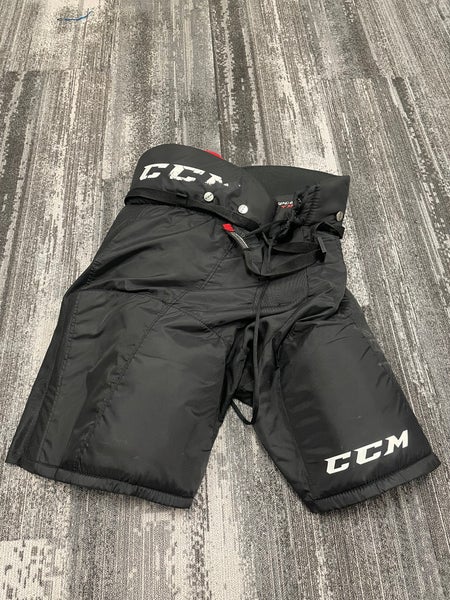 Black Senior Medium CCM JetSpeed FT350 Hockey Pants (Used)